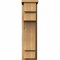 Ekena Millwork Mediterranean Rough Sawn Corbel w/Backplate, Western Red Cedar, 8"W x 14"D x 30"H COR08X14X30MED01RWR - alternate 2